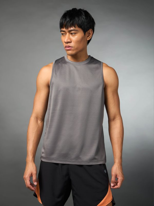 Men_s-Running-Essential-Grey-Tank-TOP - Image 4