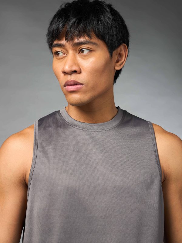 Men_s-Running-Essential-Grey-Tank-TOP - Image 7