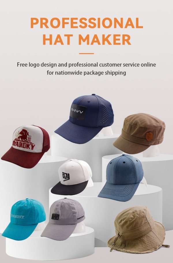 Sports-Snapback-Baseball-Cap-Embroidery-Patched-Printed-Logo-Baseball-Cap-and-Hats - Image 3