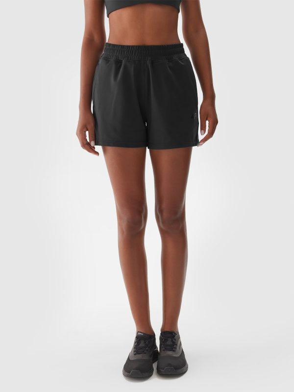 Women_s-Quick-Dry-Training-Shorts-Black - Image 6