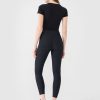 Women_s-knitted-training-leggings-black - Image 2