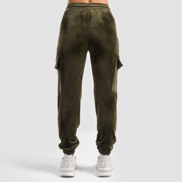 women-Velour-Cargo-Joggers - Image 2