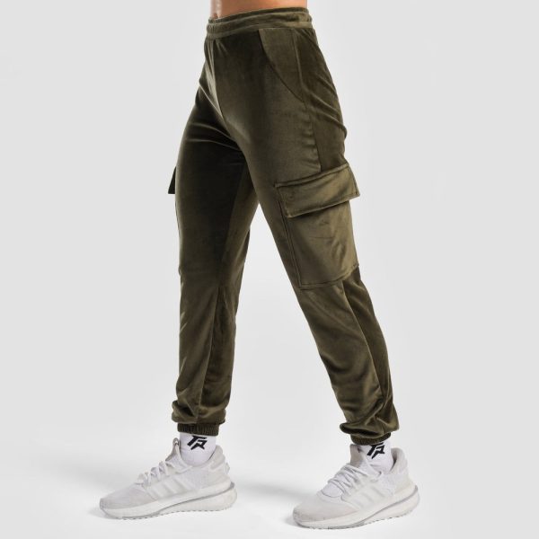 women-Velour-Cargo-Joggers - Image 3