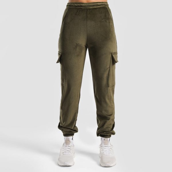 women-Velour-Cargo-Joggers - Image 5