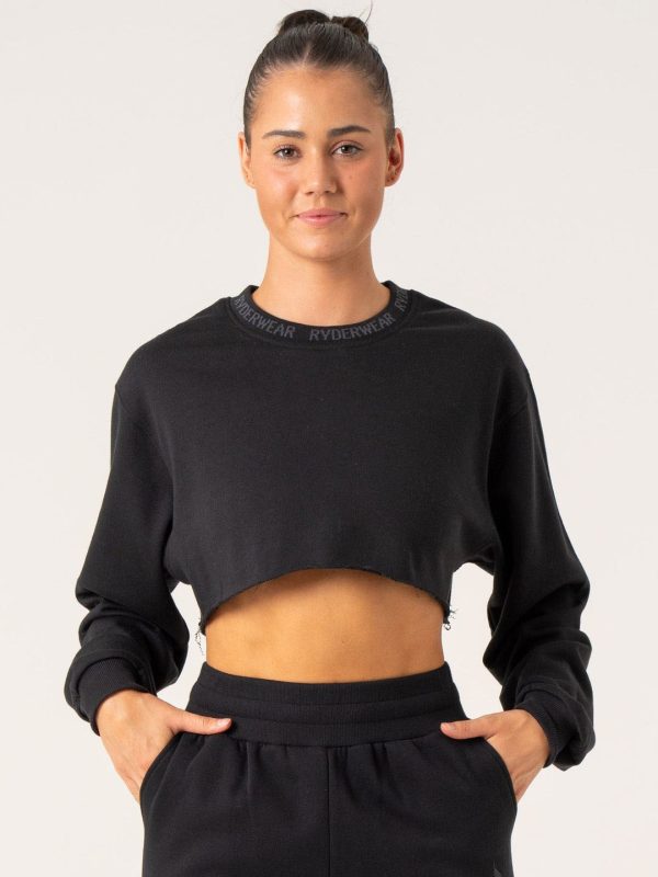 women-croped-sweatshirt - Image 2